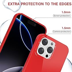 Svanove for iPhone 16 Pro Max Case Silicone, Glossy