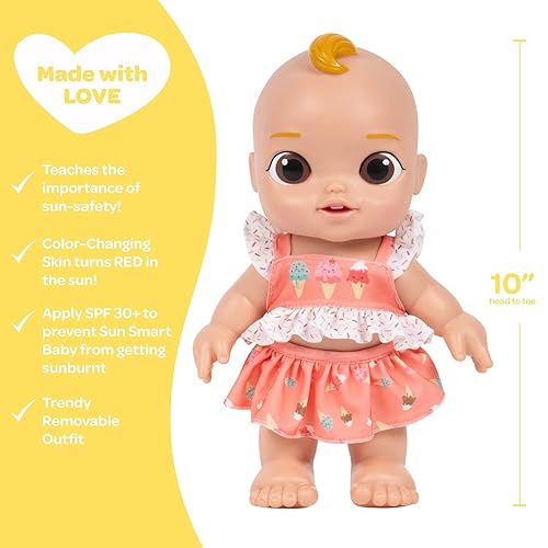 ADORA Sun Smart Baby Doll Sprinkles with UV-Activated Skin Doll