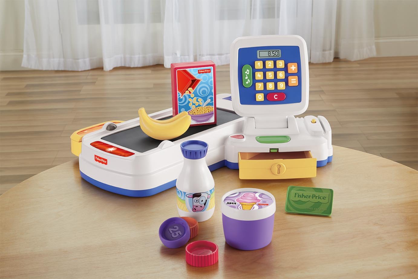 fisher price servin surprises cash register