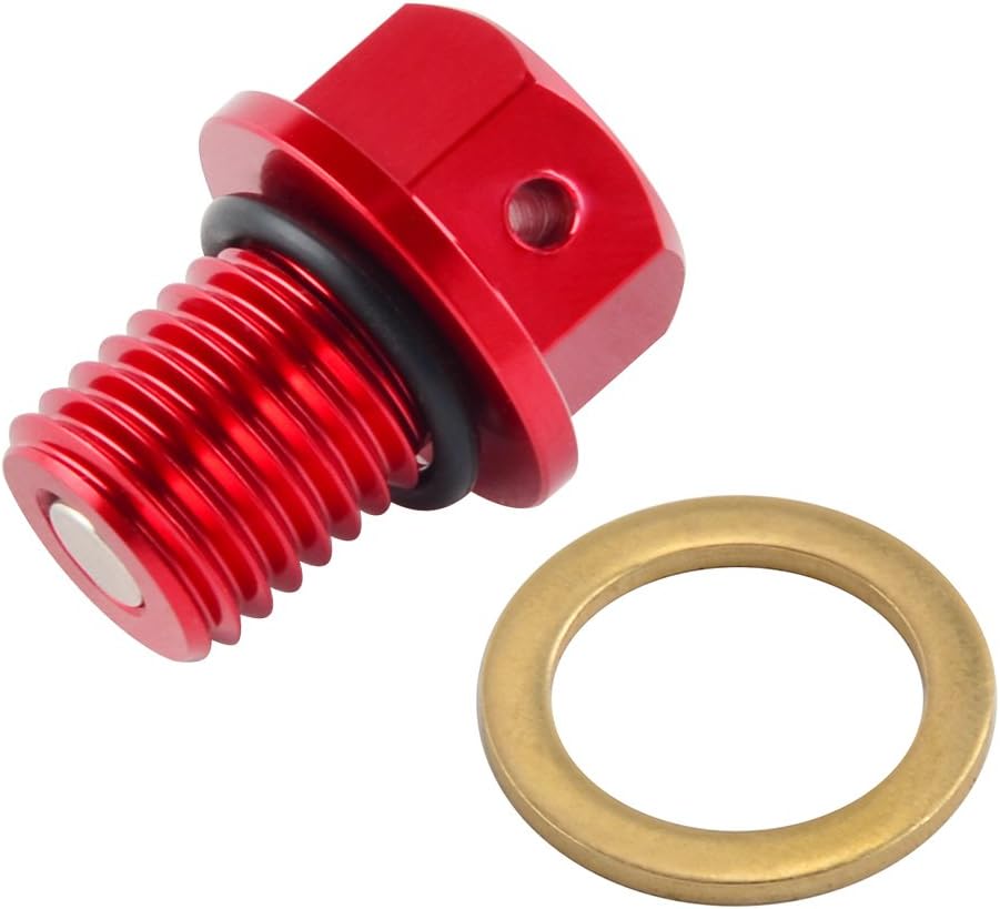 Win By - M12 CNC Oil Drain Plug Bolt For Kawasaki Ninja 250R 300 400R 600R ZX6R ZX7R ZX9R ZX10R ZX12R ZX14R Versys 650 1000