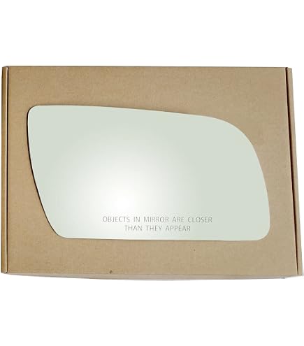 Passenger Side Mirror Glass For Chevy/GMC/Cadillac Trucks & SUVs (1990-2000) – 8" Convex Adhesive Glass