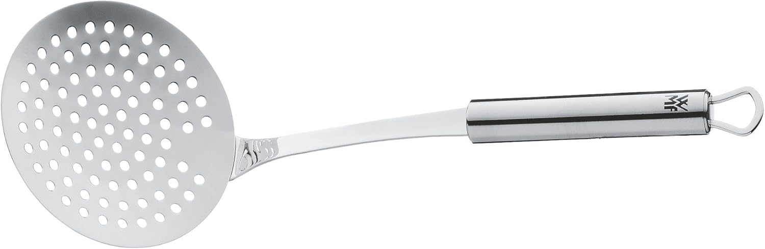 WMF Profi Plus Schaumlöffel Edelstahl 30 cm, Schaumkelle, Cromargan Edelstahl teilmattiert, spülmaschinengeeignet