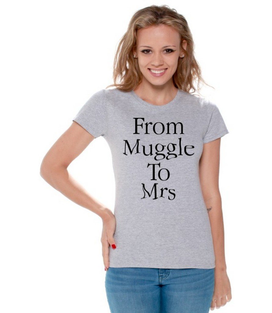 From Muggle To Mrs T-shirt Wedding Gift 