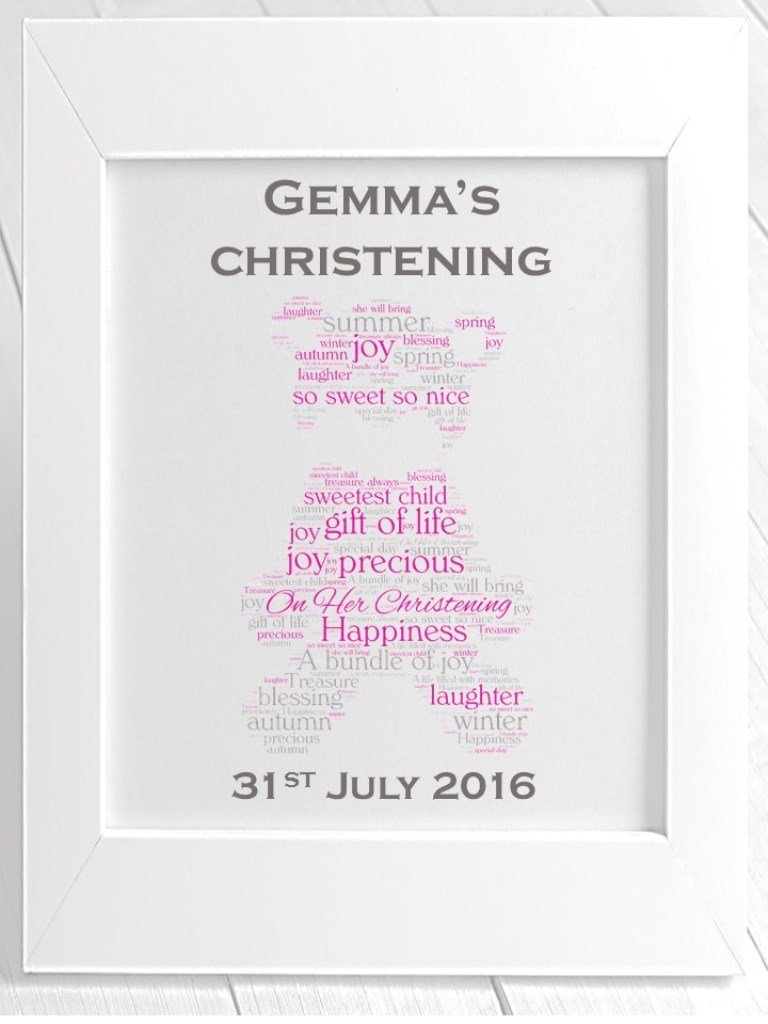 christening gifts for niece