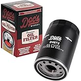 Doc's Diesel Oil Filter D4872 | Compatible with Ford 7.3L Powerstroke 1994-2003 | Replaces FL1995