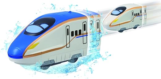 おふろdeミニカー E7系北陸新幹線かがやき おもちゃ おもちゃ Amazon