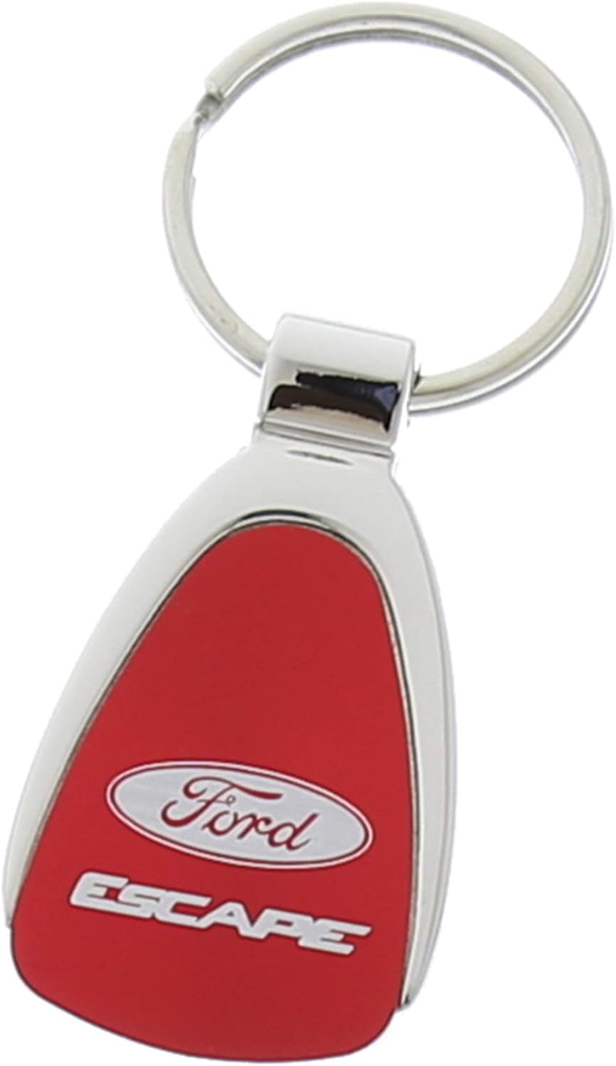 ford keychain amazon on Amazon Com Au Tomotive Gold Inc Tear Drop Key Chain For Ford Escape Red Automotive