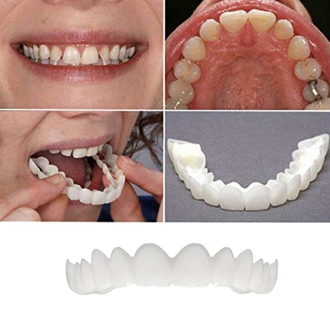 Diaper White Oral Denture Teeth Whitening Cosmetic Upper Veneer Denture Teeth Temporary Smile Dental Care