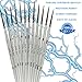 LorDac Arts Detail Paint Brushes - Set of 12 Artist Miniature Paint Brushes for Art Painting with Acrylic, Watercolor, and Oil