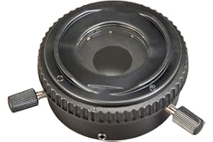 OMAX Microscope Kohler Illumination Attachment with Iris Field Diaphragm and Center Adjustment