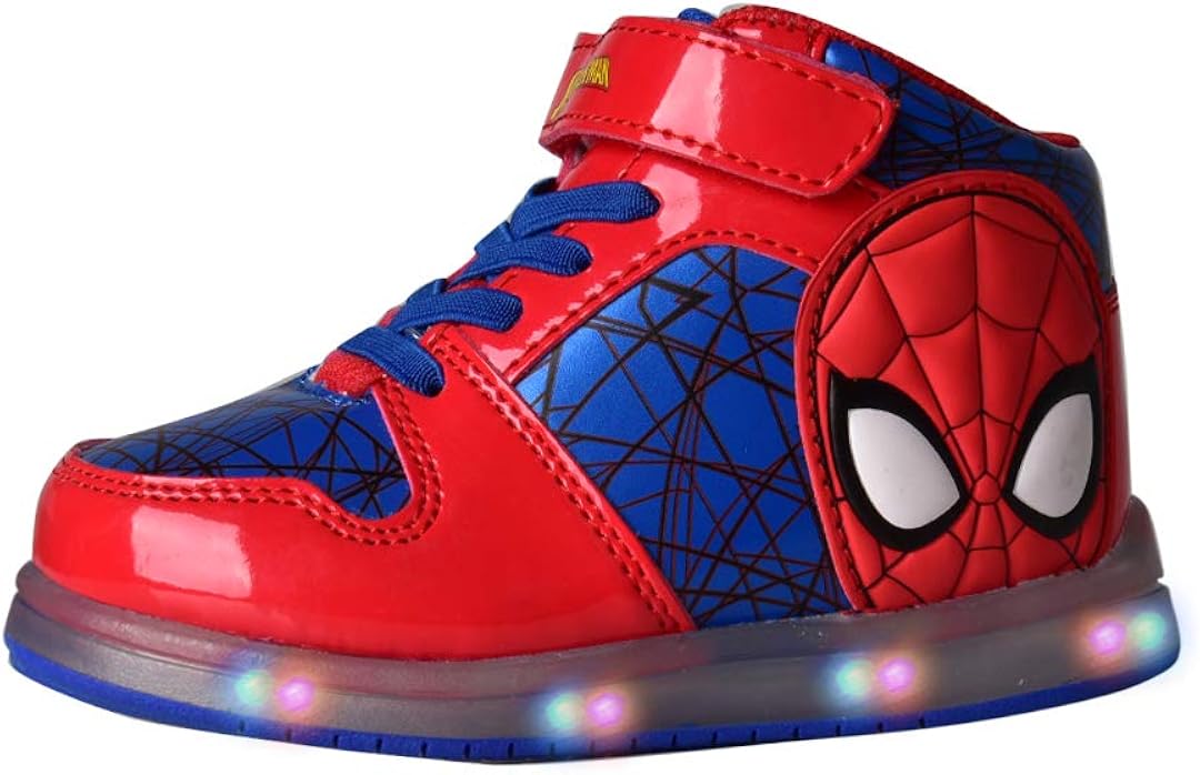 spiderman high top shoes