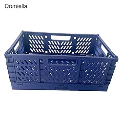Domiella 2-Pack Crates for Storage, Storage Crates