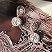 Fashion jewelry designer rhinestone gold tone bridal costume dangle drop earrings for women