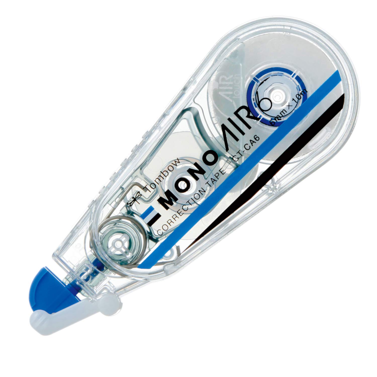 トンボ鉛筆 修正テープ 6mm MONO モノエアー (軽いタッチ・高密着テープ) 使い切りタイプ 10m CT-CA6商品画像
