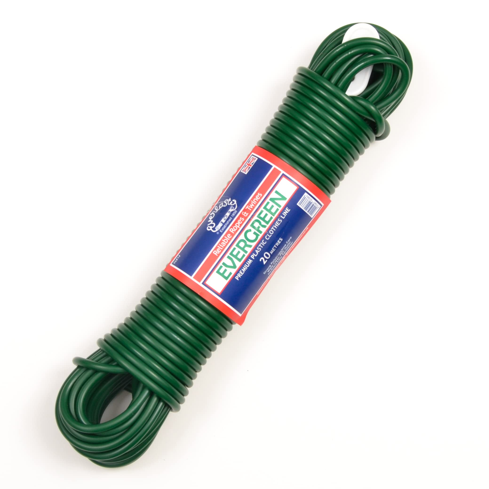 Everlasto 'Evergreen' Premium Quality PVC Clothesline Washing Line 4.8mm X 30M