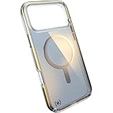 Speck Presidio LUX for iPhone 17 Pro Max Case, MagSafe-Compatible, Slim Protective Case, Hyper Mirror Glitter/Silver Metallic