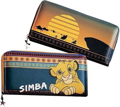 Amazon Co Jp ベルメゾン ディズニー 財布 レディース 日本製 ライオン キング 風景柄 ホーム キッチン