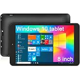KBJPADS 8 Inch Windows 10 Home Tablet, 4GB RAM 64GB ROM, 1280 * 800 HD Touchscreen Portable Mini Tablet PC for Student Work Study Travel