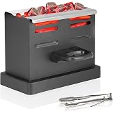 SERdeerCH Electric Charcoal Burner 800W Charcoals Starter Heater with Tongs | Multipurpose Electric Charcoal Burner -800W Coal Burner Hot Plate Electric Stove Coconut Starter for Shisha Hookah Faster