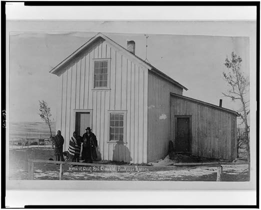 Amazon Com 1891 Photo Home Of Chief Red Cloud At Pine Ridge