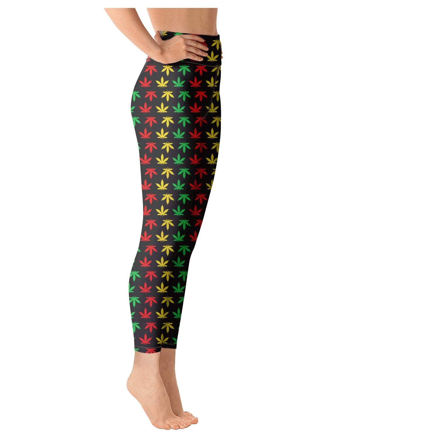 tight flare yoga pants