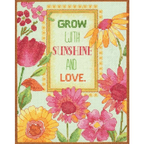 Dimensions Needlecrafts Counted Cross Stitch, Painted Daisy Verse