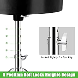 EASTROCK Drum Throne,Padded Drum Seat Drumming