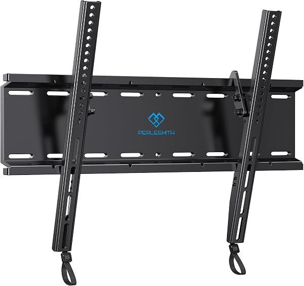 PERLESMITH Tilting TV Wall Mount Bracket Low Profile for Most 23-60 inch LED LCD OLED, Plasma Flat Screen TVs with VESA 400x4