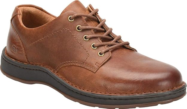 Born Mens Karl British Tan Shoes