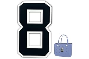 TOYORK Bag Charms for Bogg Bag,Decorative Bog bag Accessories Insert Number Charm for Original Bog Rubber Beach Tote