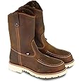 Thorogood American Heritage 11” Steel Toe Wellington Boots for Men - Premium Full-Grain Leather with Slip-Resistant Heel Outsole and Comfort Insole; EH Rated