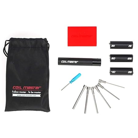 Coil Master Coiling Kit Version 4 Werkzeug zum Selbstwickeln, Wickelzubehör, 1er Pack (1 Stück)