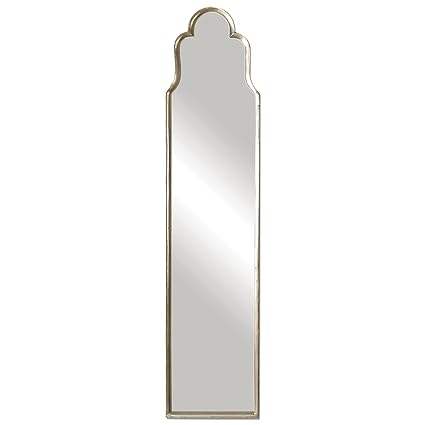 Amazon Com Zinc Decor Large Curved Arched Oxidized Silver