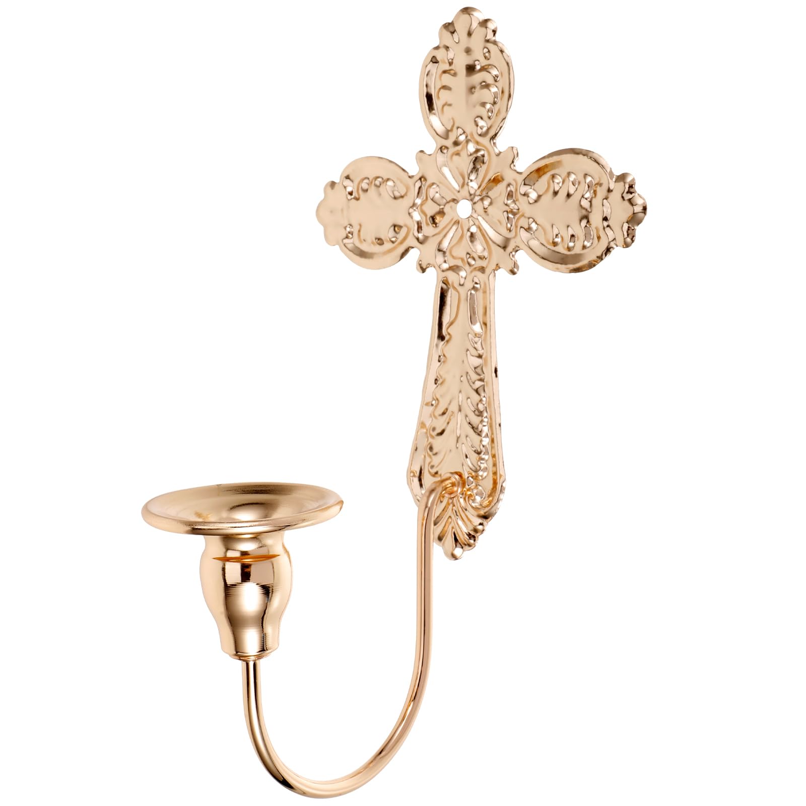 BESPORTBLE Wall Mount Metal Candle Holders Wall Sconce Candle Holder Easter Tealight Pillar Candlesticks Holder for Living Room, Bathroom, Dining Room Decoration