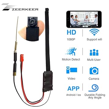 Zeerkeeer - Cámara de Seguridad inalámbrica con Sensor de ...