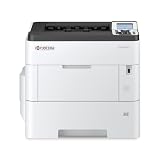 KYOCERA ECOSYS PA6000x Monochrome Laser Printer, 62 ppm, 600 x 600 dpi and Up to Fine 1200 dpi, 600 Sheet Tray, 100 Sheet MPT, Duplex, 5 Line LCD w/Hard Key Panel, Gigabit Ethernet, USB, 512 MB