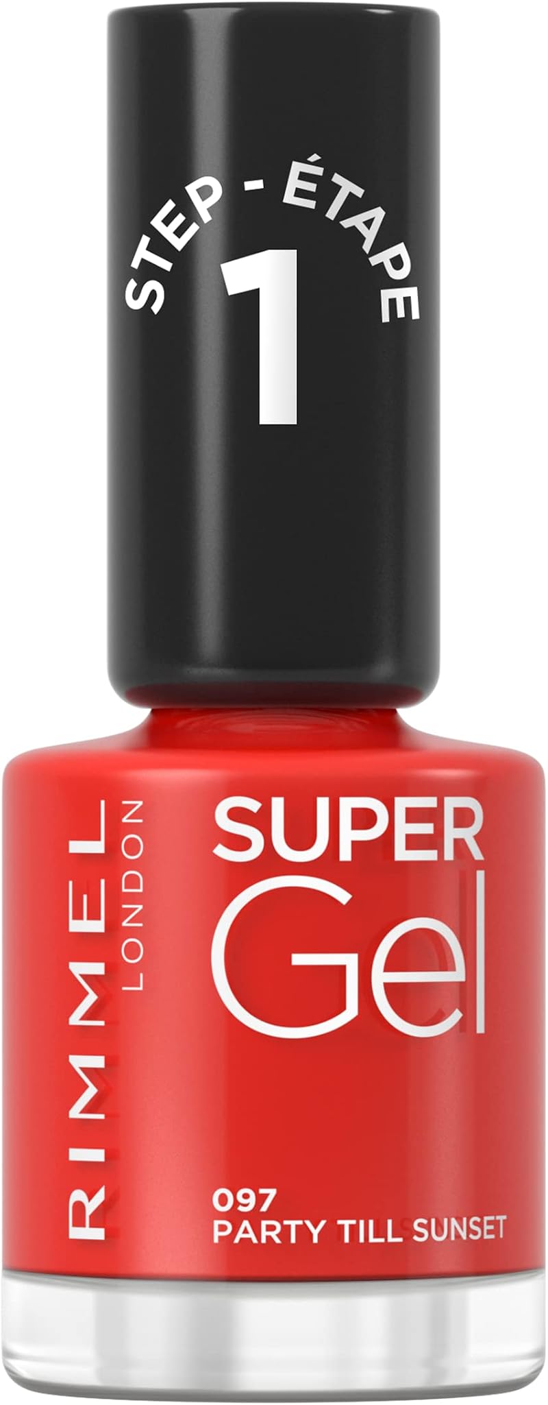 Rimmel London Super Gel Nail Polish 97 Party Till Sunset 12ml Gel Polish