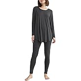 Latuza Women's Viscose Tunic Pajamas Leggings Lounge Set