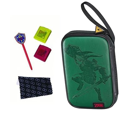Offizielles Nintendo New 3DS XL / 3DS XL - Zubehör-Set 'Official Essential Zelda Pack' | 3 Motive aus Zelda zur Auswahl | Sch