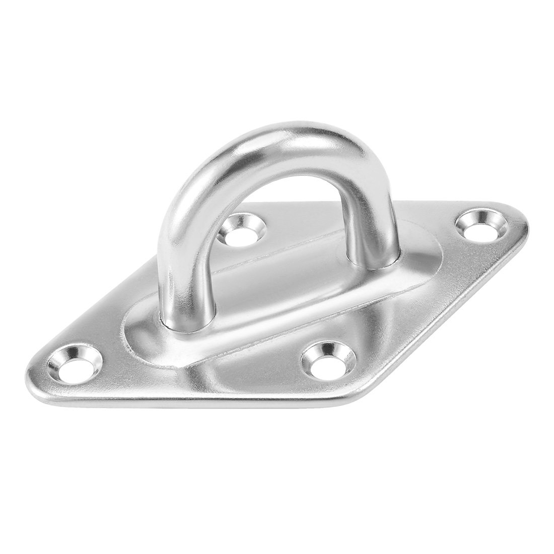 Sourcingmap 316 Stainless Steel 10mm Thick Ring Sail Shade Pad Eye Plate Marine Boat Rigging