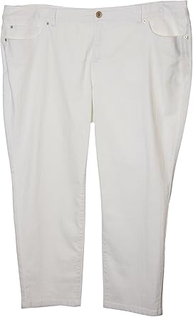 plus size petite white pants