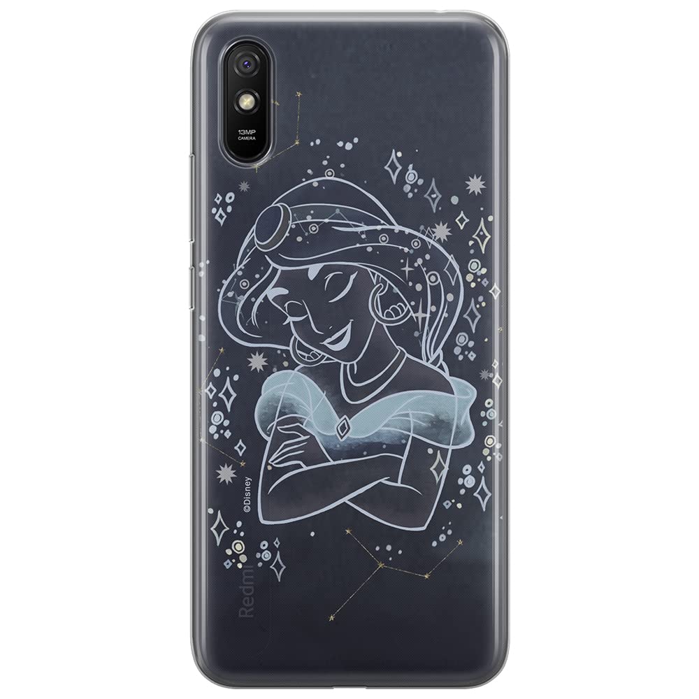 ERT GROUP mobile phone case for Xiaomi REDMI 9A original and officially Licensed Disney pattern Jasmine 007 optimally adapted to the shape of the mobile phone, case made of TPU
