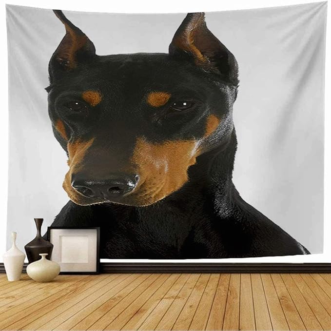 Starosac Tapestry Wall Hanging Brown Dog