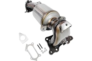 PULCHERFLOW Catalytic Converter Compatible with 2013 2014 2015 2016 2017 Honda Accord, 2015-2019 Honda CRV CR-V/Acura TLX 2.4L l4 Catalytic Convertor, Front (EPA Compliant)
