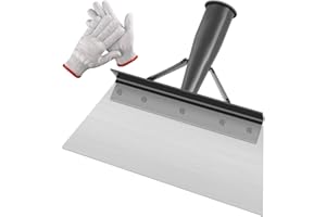 Multifunctional Cleaning Shovel, 11.8'' Outdoor Garden Shovel Heavy Duty Steel Cleaning Shovel, Multi-Functional Outdoor Gard