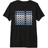 Pan Am Light Blue Gradient Cascade Premium Tri-blend T-Shirt