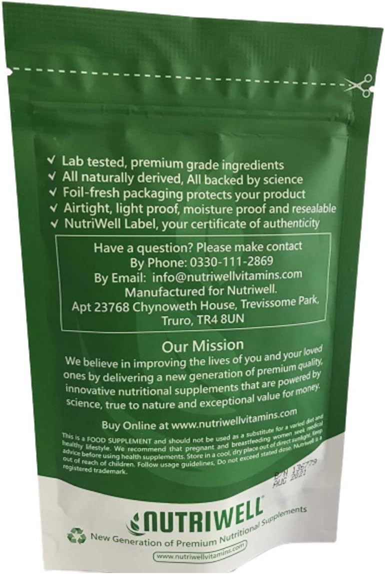 Slim Nite TM, 90 Capsules - 3 Amino Acids, L-Ornithine, L-Arginine and L-Carnitine - Made in The UK by NutriWell - Image 3