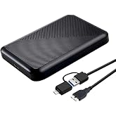 Tianken Ultra Slim Portable External Hard Drive USB 3.0 HDD Storage for PC, Mac, Laptop, PS4, Xbox one (250GB)