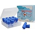 targeal 16PCS Reusable Soft Foam Ear Plugs,Noise Cancelling Earplugs with Portable PVC Case, Highest NRR 33dB Soft Form Earpl