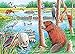 The Beaver Pond, A 35 Piece Tray Puzzle by Cobble Hill